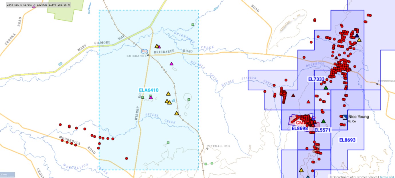 ELA6410 - Bribbaree Goldfields